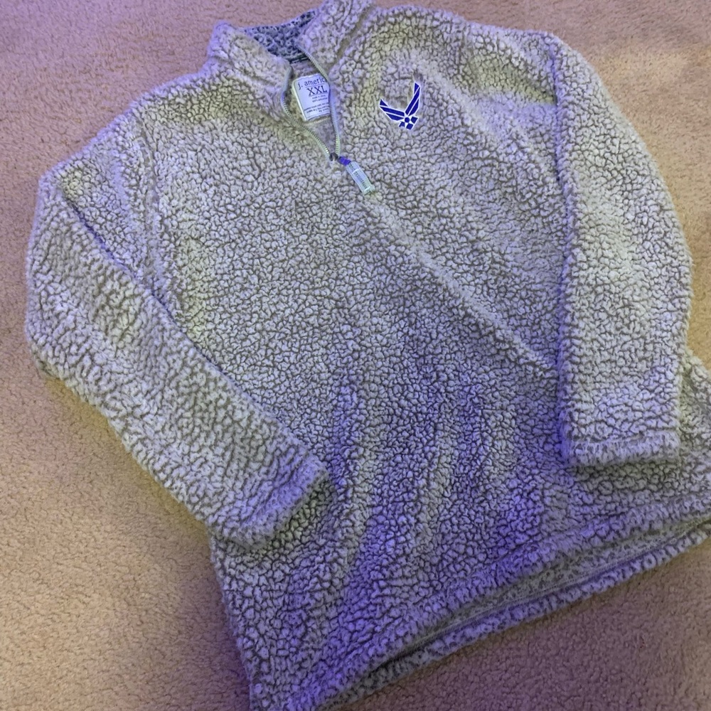 AirForce Sherpa pullover